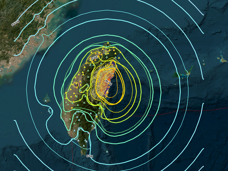 7.5 Magnitude Earthquake Strikes Taiwan