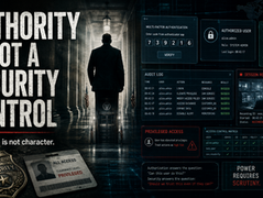 Authority Is Not a Security Control