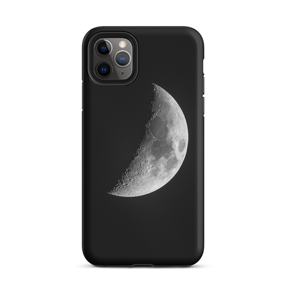 Thumbnail: B & W Moon Tough iPhone Case