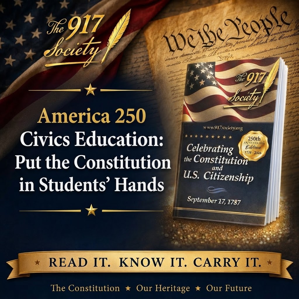 America 250 Civics Education: Put the Constitution in Students' Hands