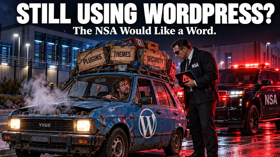 Still Using WordPress? The NSA Would Like a Word.