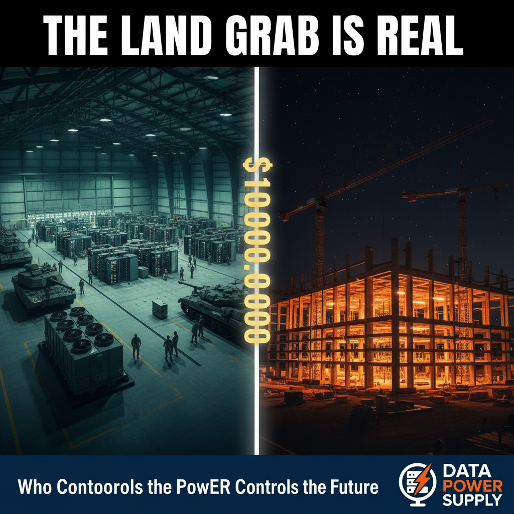 The Infrastructure Land Grab — Meta and BlackRock Data Centers