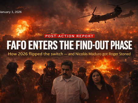 POST-ACTION REPORT: FAFO ENTERS THE FIND-OUT PHASE