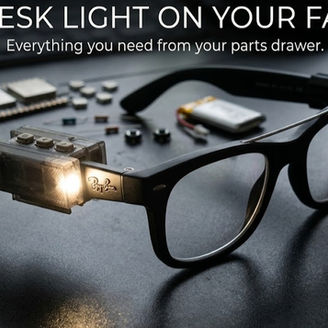 Meta Glasses, Day 15: I Needed a Light. So I Built One.