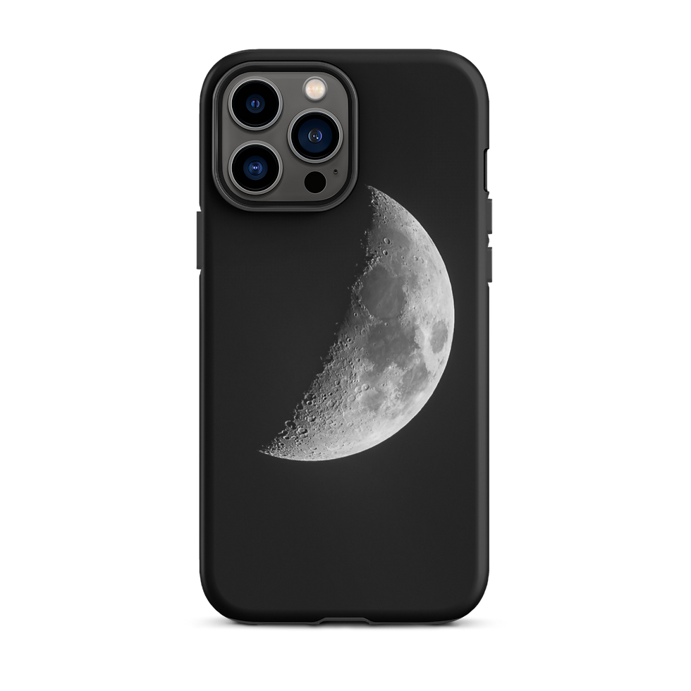 Thumbnail: B & W Moon Tough iPhone Case