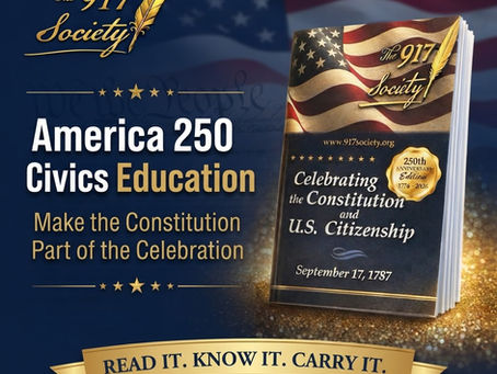 America 250 Civics Education: Make the Constitution Part of the Celebration
