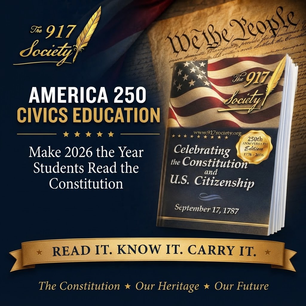 America 250 Civics Education: Make 2026 the Year Students Read the Constitution