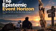 The Epistemic Event Horizon: Do We Fall Off, or Do We Grow Wings?