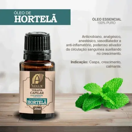 Óleo Essencial HORTELÃ- 20ML.