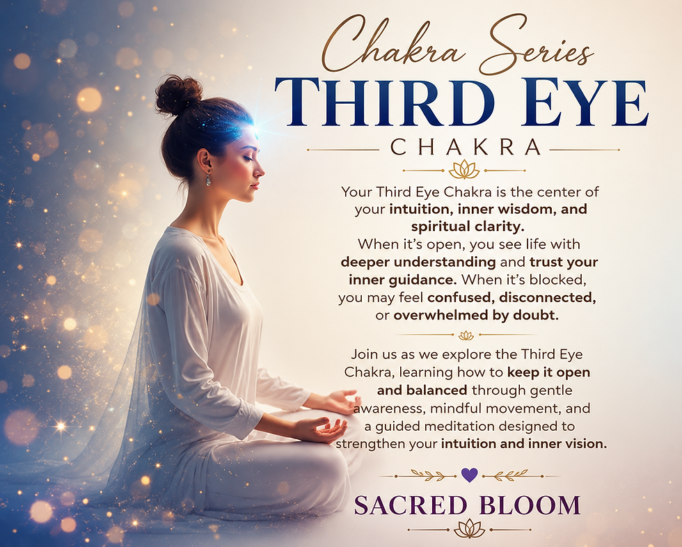 7-week Chakra Journey - Third Eye Chakra