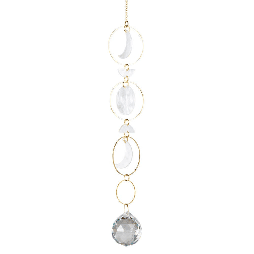 Benjamin International Sun & Moon Resin Crystal Suncatcher