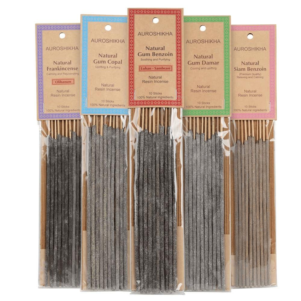 Auroshikha Natural Incense Sticks 100% Natural Ingredients 100 Sticks