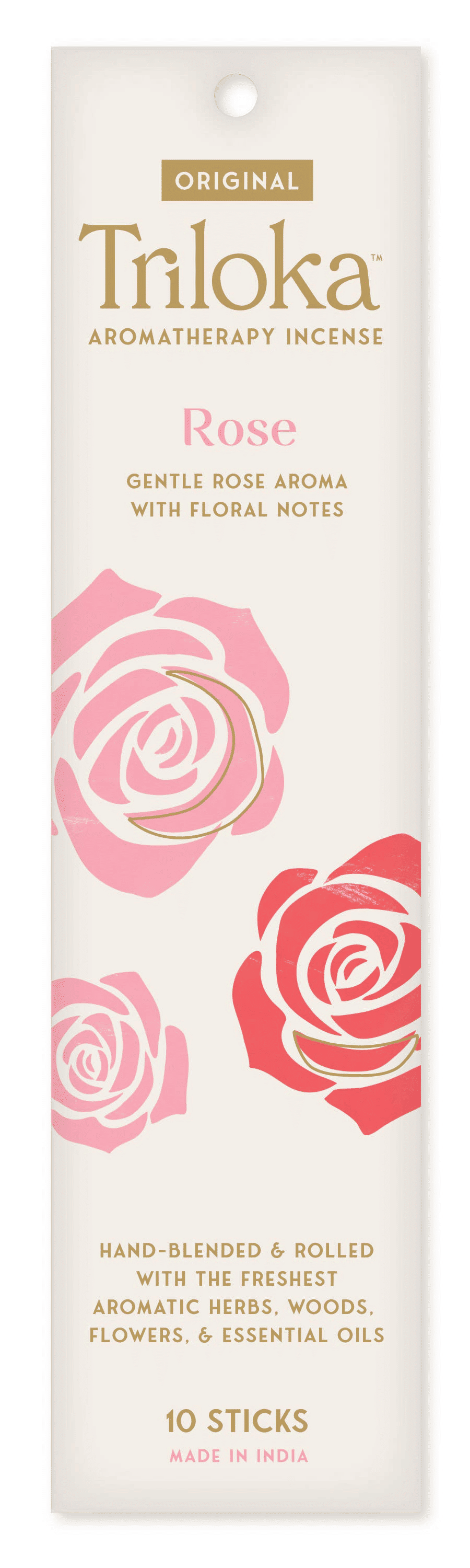 Triloka Rose Original Incense 10 Sticks
