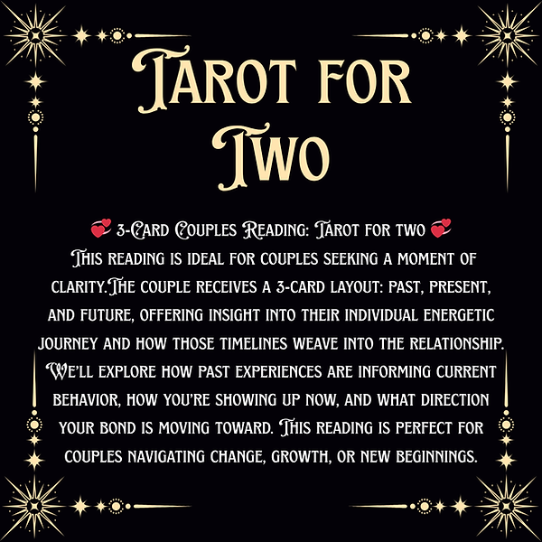 Couple's Tarot Reading Kansas City
