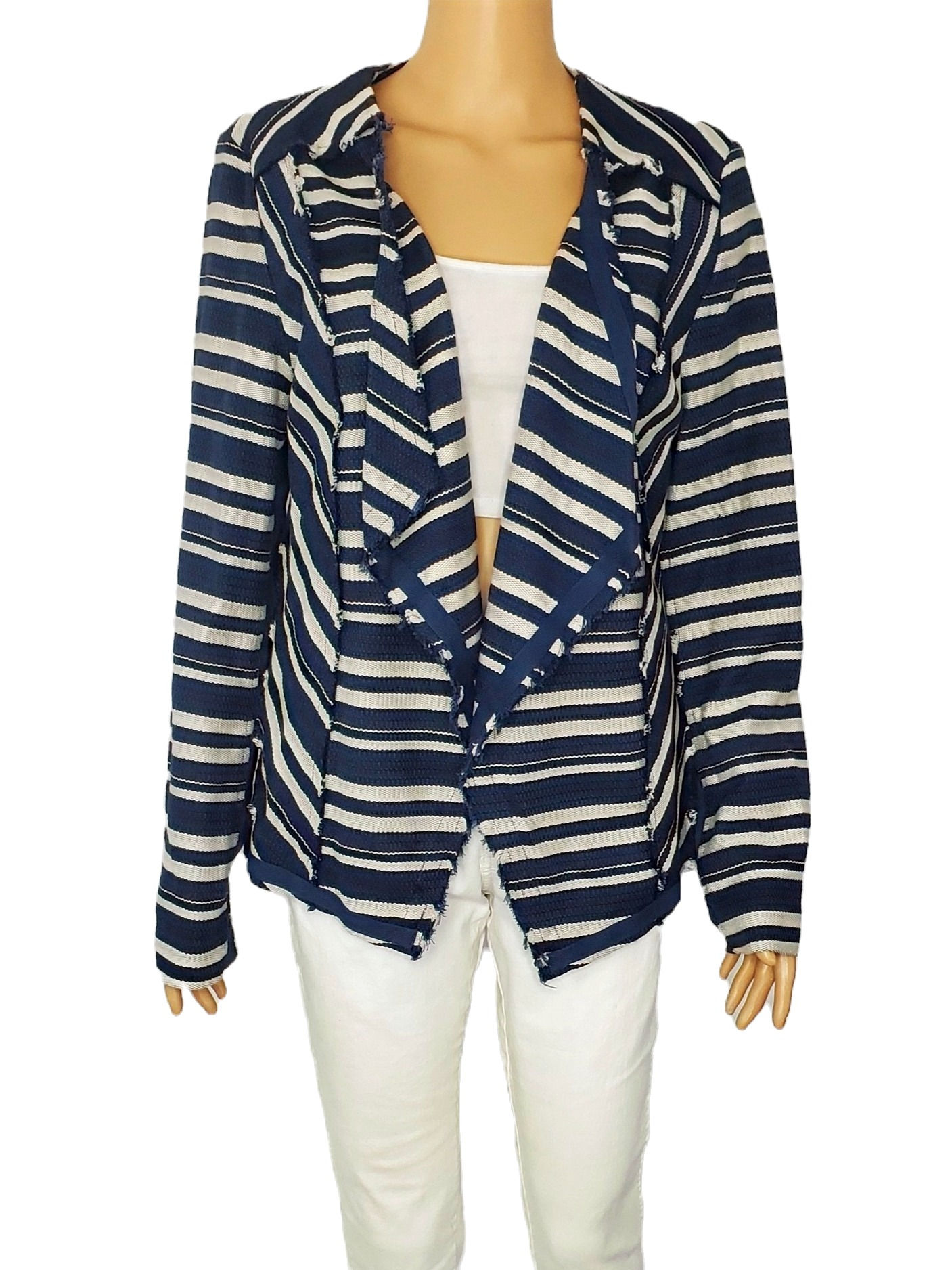 Lane Bryant Striped Blazer