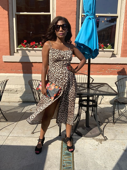 H&M Linen Leopard Print Dress | High Street Fashion H&M Linen Leopard Print Dress | High Street Fashion