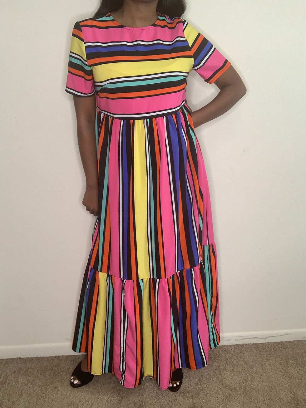 Thumbnail: Shein Striped Maxi Dress