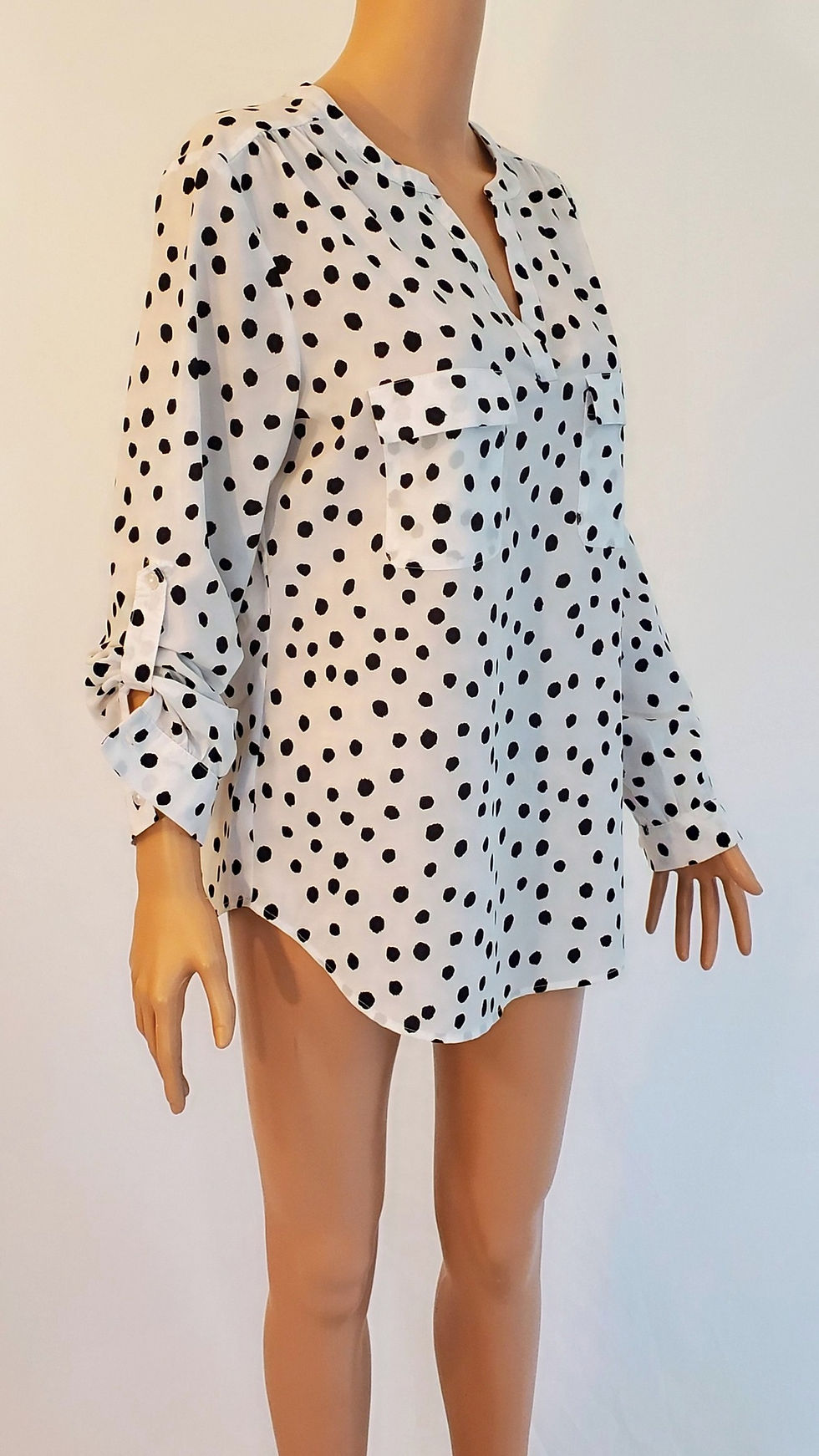 Thumbnail: Dressbarn Polka Dot Top