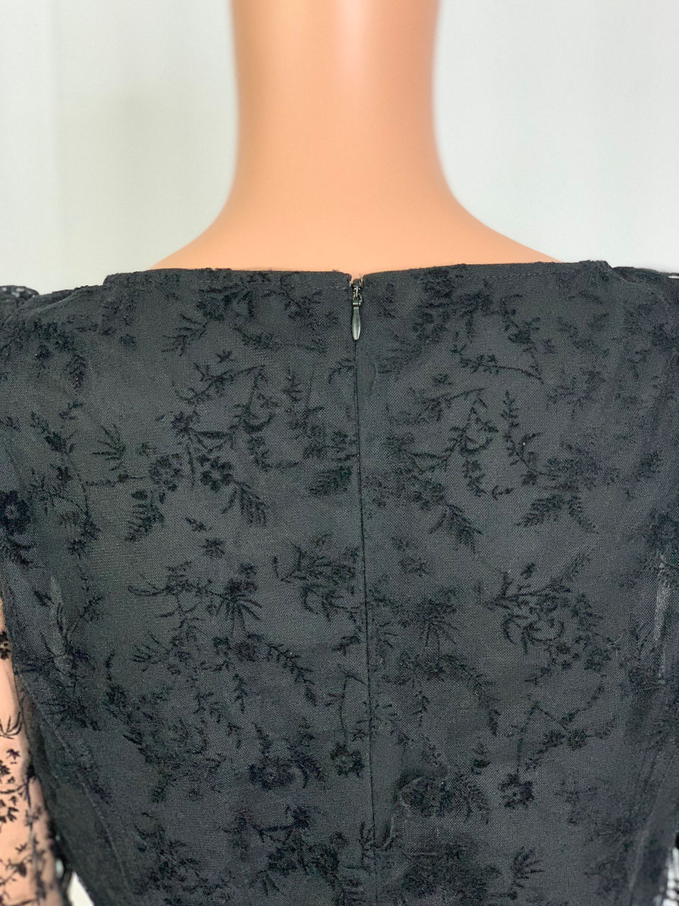 Thumbnail: Zara Puff - Sleeve Babydoll Dress