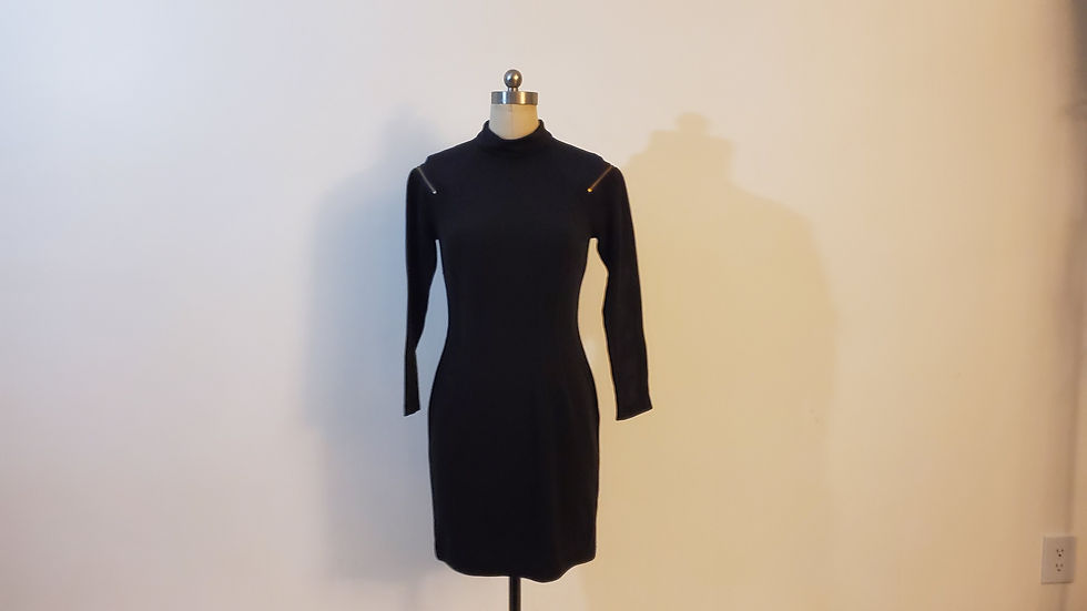 Thumbnail: Cache Black Mini Dress