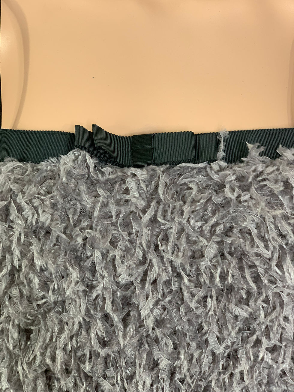Thumbnail: Zara Mini Feather Dress