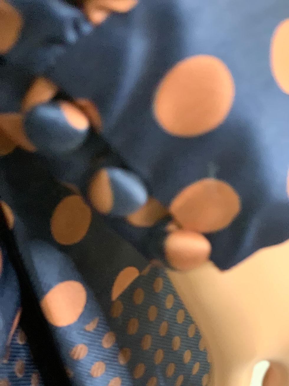 Thumbnail: Vintage 70s Geoffrey Beene Polka Dot Maxi Dress