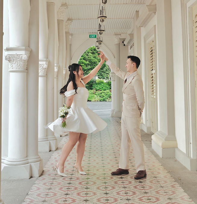 Afterpartybride Mini wedding gown singapore mini wedding gown after wedding gown bespoke g
