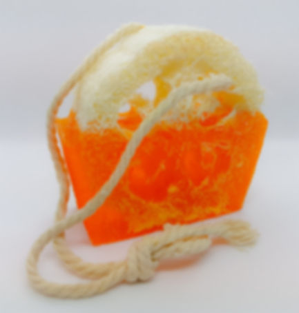Orange Loofah Soap