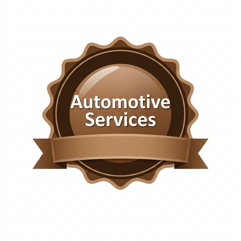 Automotive Services Badge