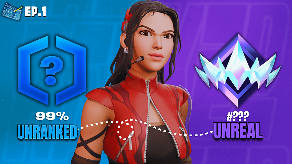 Can a No-Build noob Reach UNREAL Rank in Build Mode? (EP. 1)