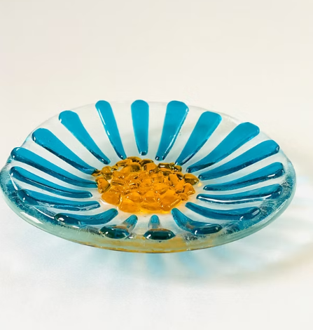 Fused Glass Trinket Dish