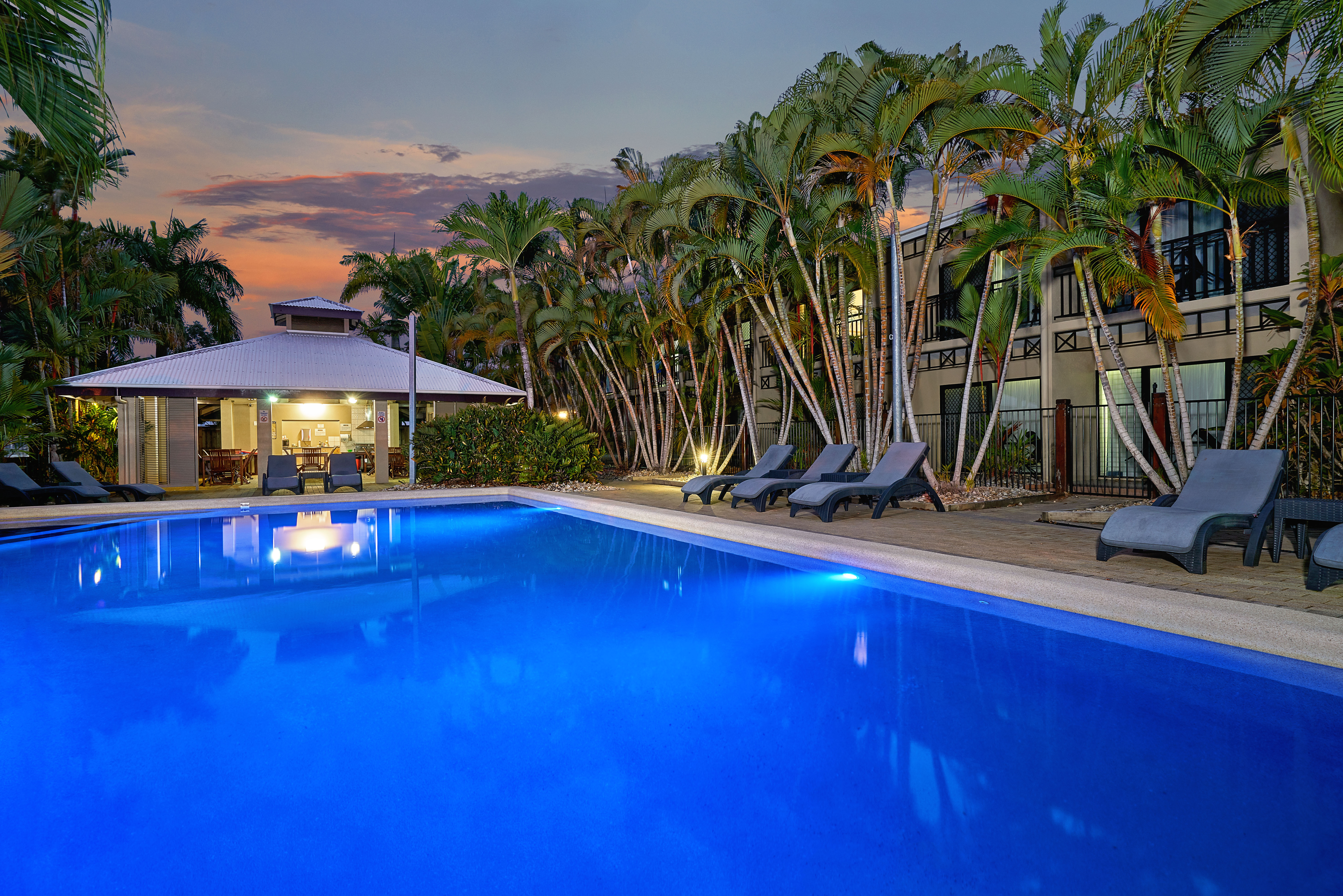 Pool Twilight