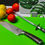 Thumbnail: Pakkawood Chef Knife & Sharpener Gift Set on Colour Coded Chopping Board