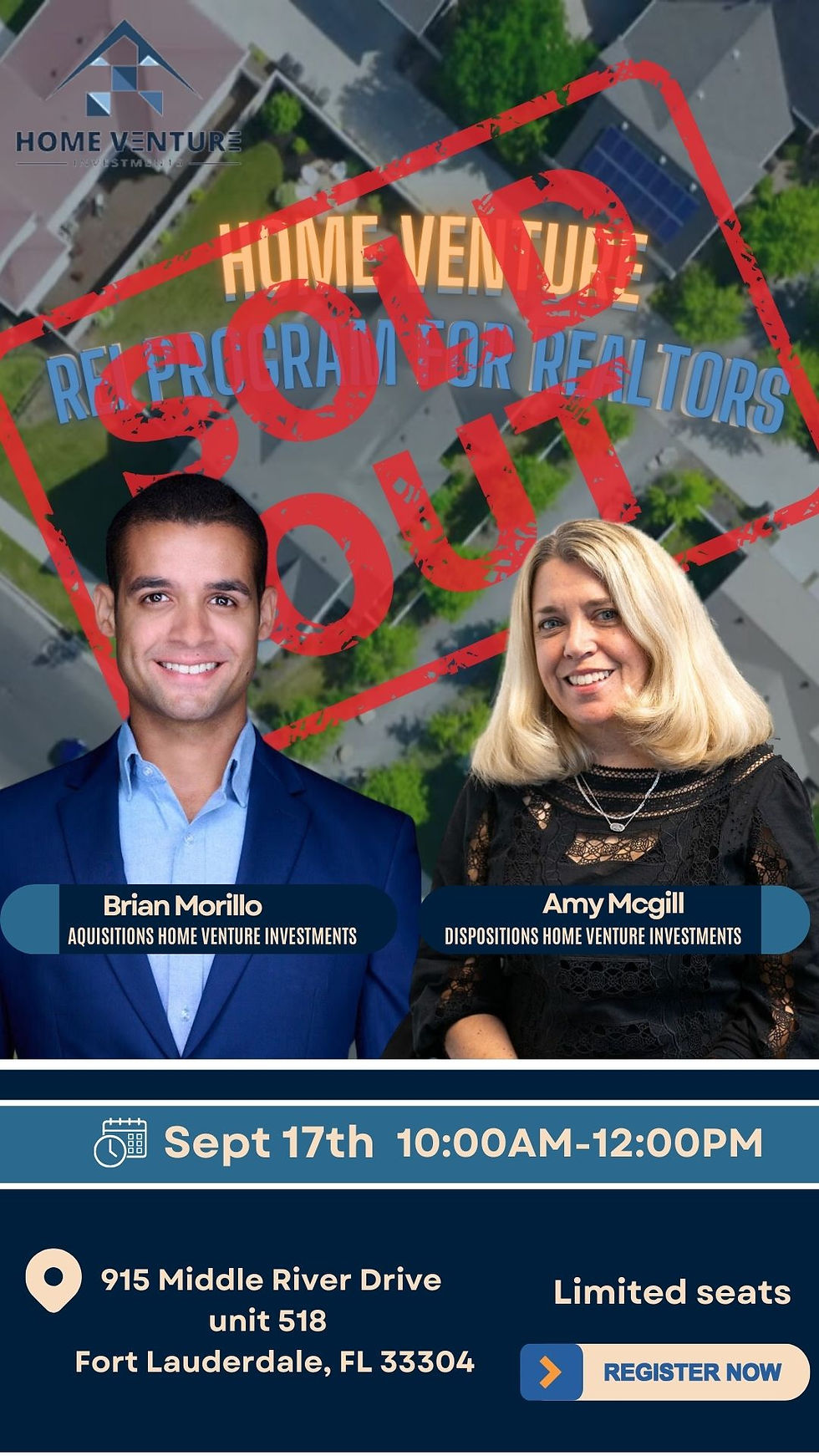 🗓️ -Past Event-🔚 REI HOME VENTURE PROGRAM FOR REALTORS ‼️✅ (1)