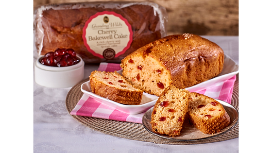 CHERRY BAKEWELL CAKE 565g