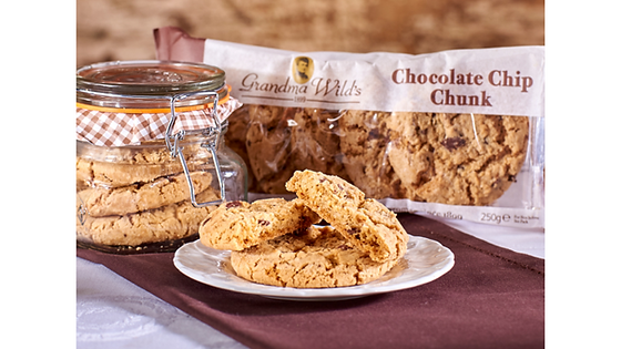 CHOCOLATE CHIP CHUNK BISCUITS 250G