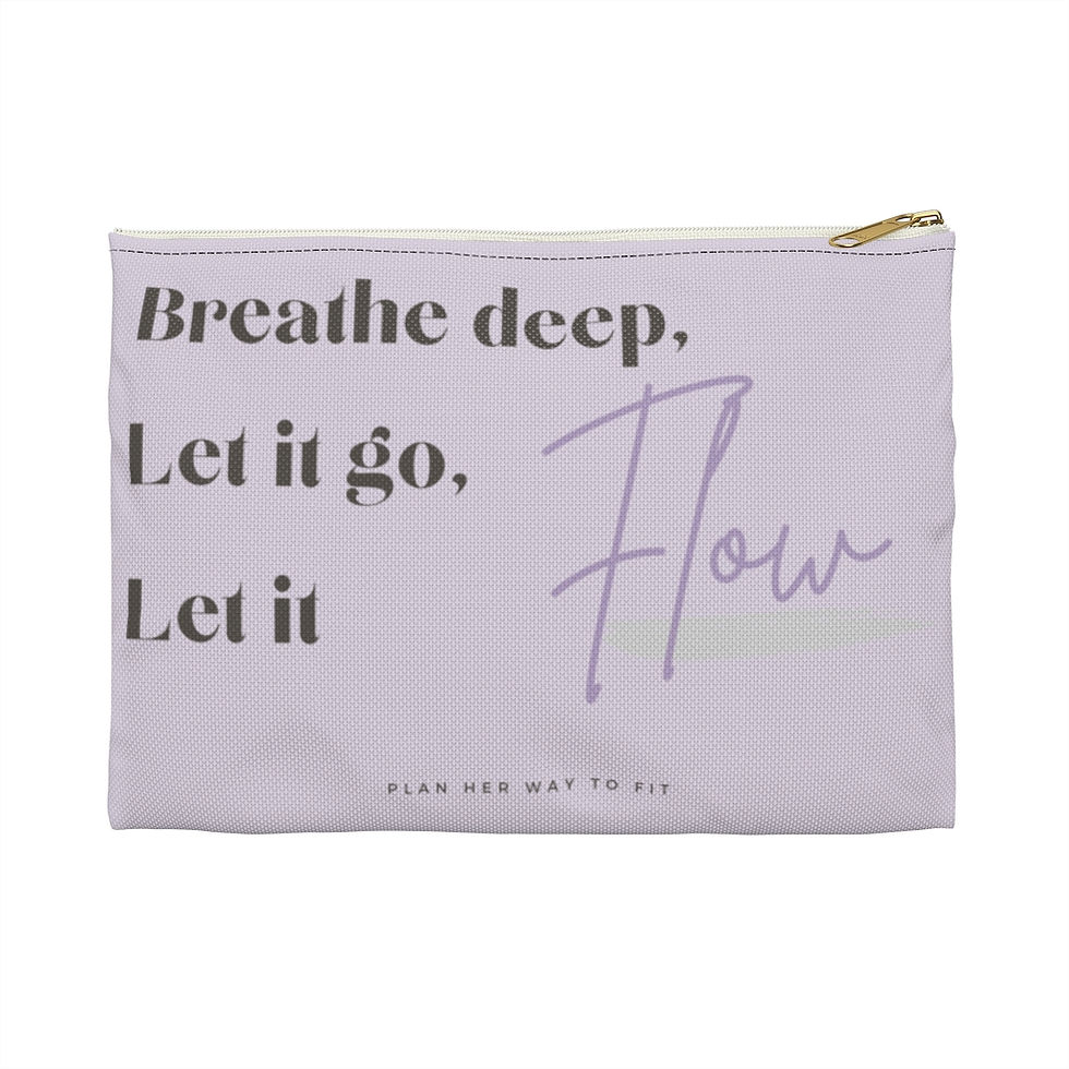 Thumbnail: Let it Flow Pouch (Lavendar)