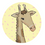 Thumbnail: Giraffe on pale pink sprinkles