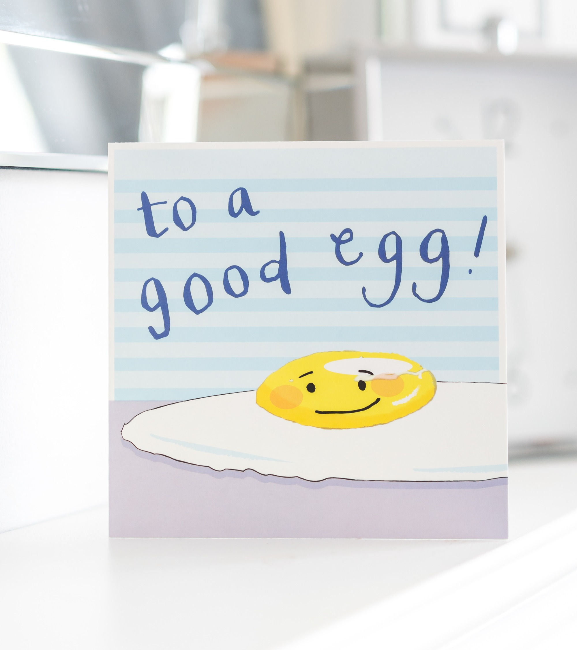 "To a Good egg" greeting card