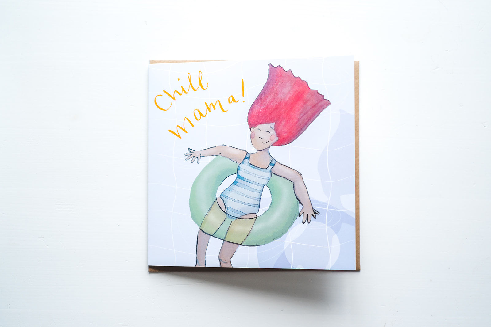 Chill Mama - greeting card