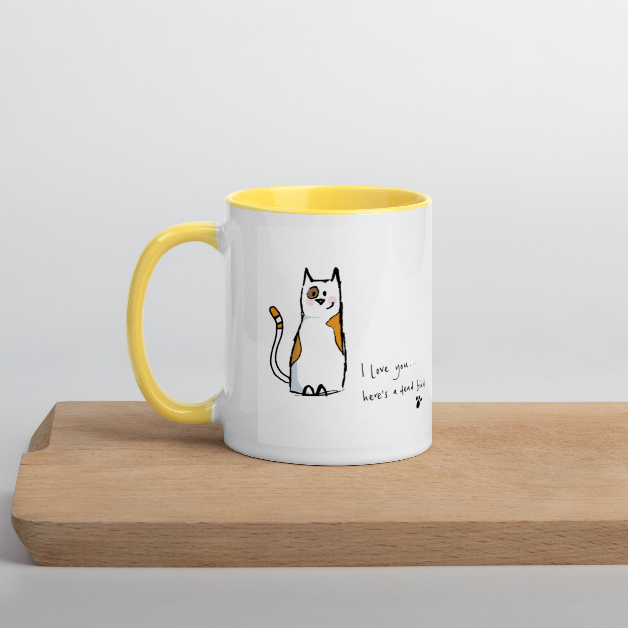 Cheeky cat Mug - perfect for a cat owner with a sense of humour