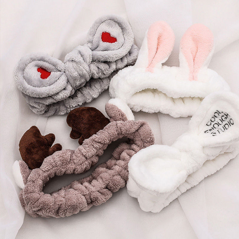 Bow spa headband