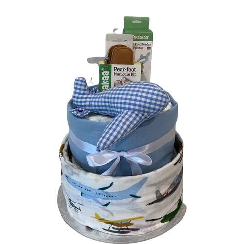 Aeroplane Theme Nappy Cake Nappy Cake Cafe