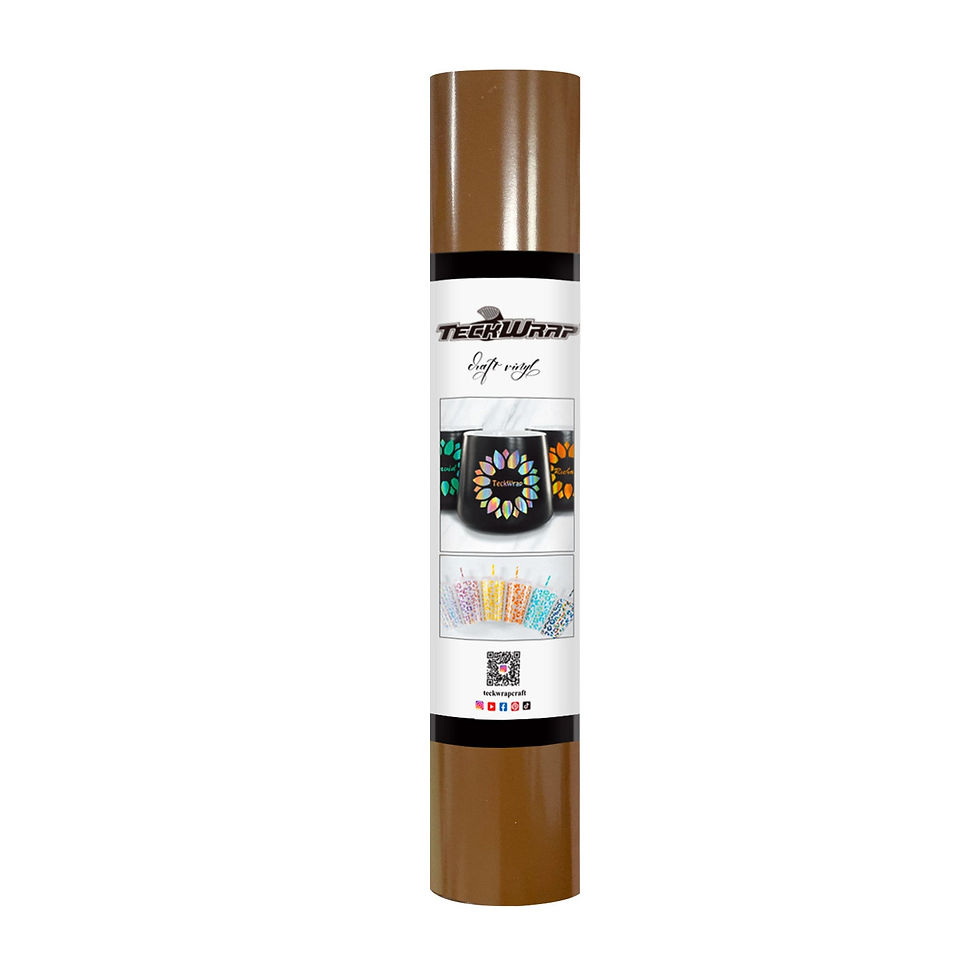 Thumbnail: Teckwrap Glossy Permanent  Craft Vinyl