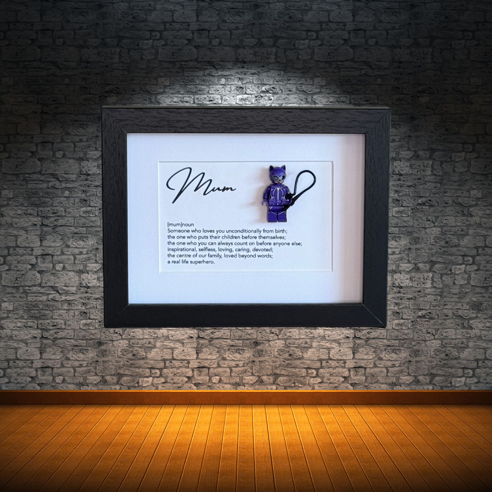 The Meaning of Mum/Mummy- Superhero Shadowbox