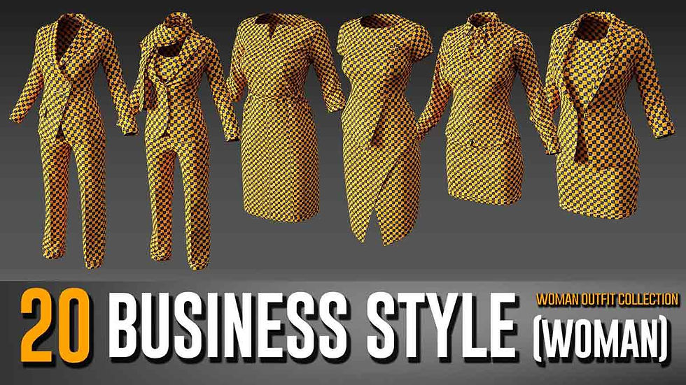 Thumbnail: 20 Woman's Business Style Wear Collection- VOL 16