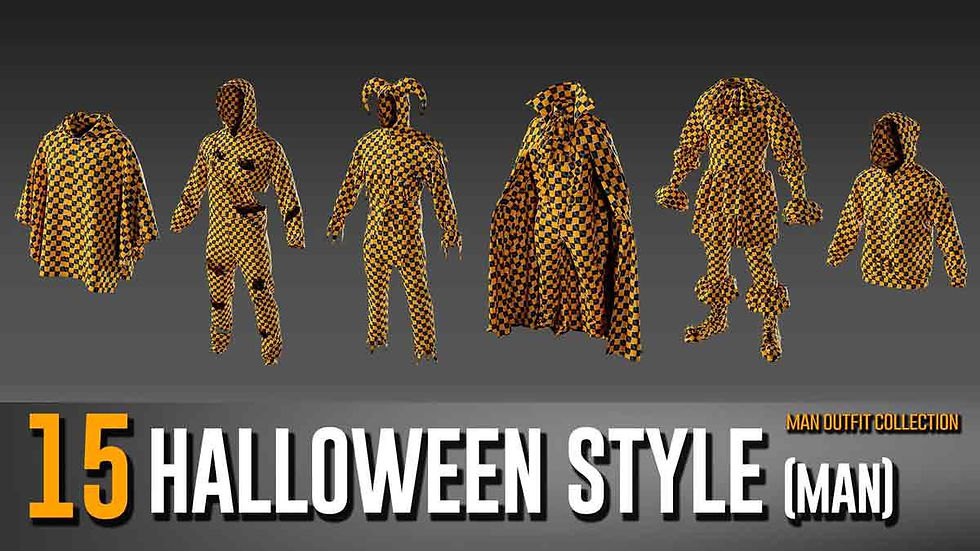 Thumbnail: 15 Man's Halloween Style Wear Collection- VOL 24