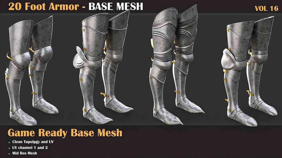 Thumbnail: 20 Foot Armor BASE MESH - VOL 16