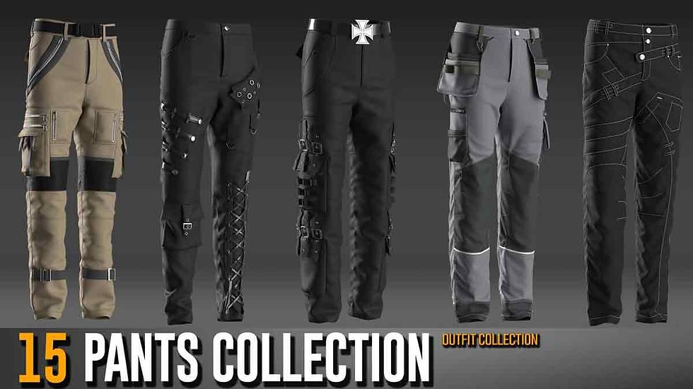 Thumbnail: 15 Pants Wear Collection- VOL 28