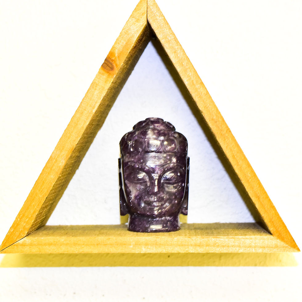 Thumbnail: Crystal Buddha Head – Grade A Amethyst for Serenity & Spiritual Growth 🙏💜✨